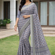 Graceful Rapier Silk Matching Saree With Blouse Piece | ANT-GOURI-1