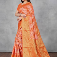 Exclusive Jacquard Silk Saree with Blouse Piece for Premium Cultural Wear | TUL-AMRIT VATIKA COTTON