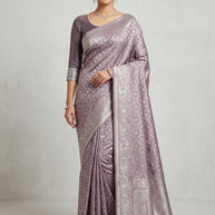Ethnic Charm Jacquard Silk Saree With Blouse Piece | MRF-ROYALY