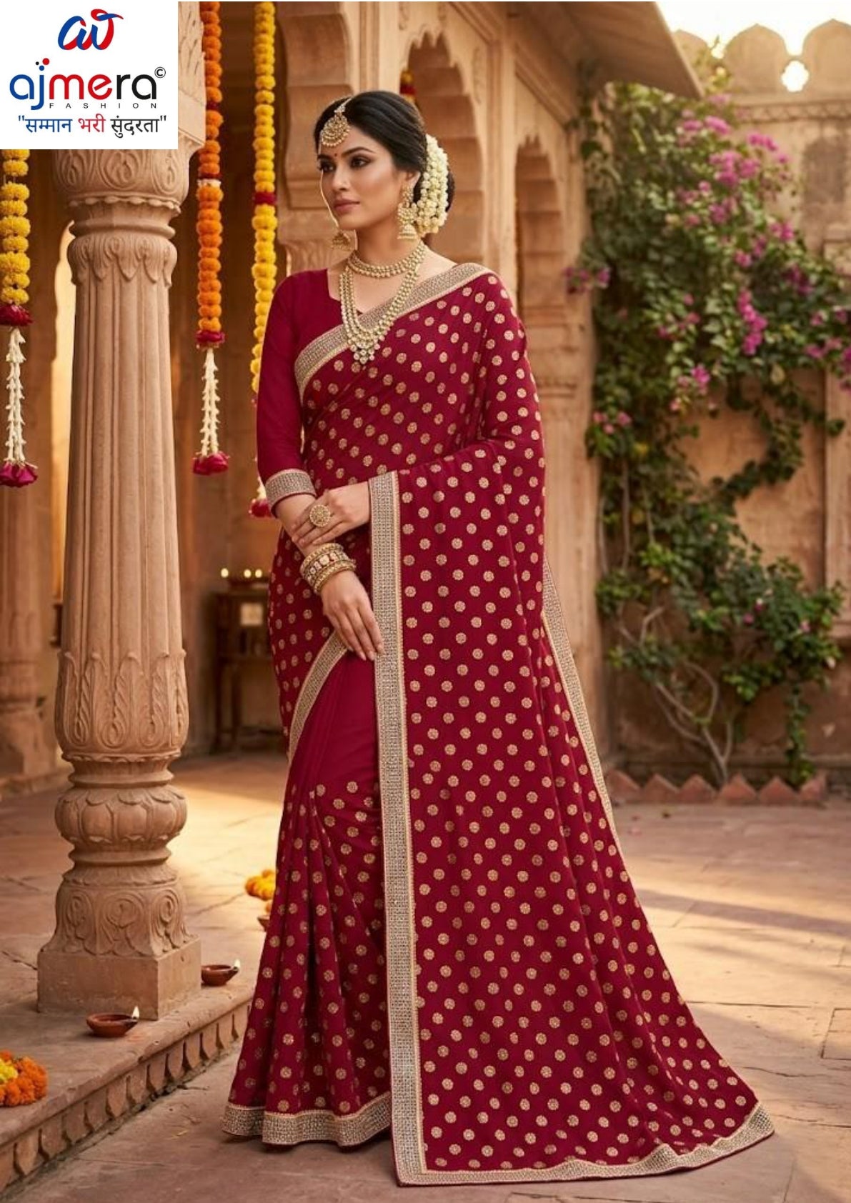 Lycra Dyed Matching Saree Collection without Blouse for Premium Ethnic and Traditional Wear | JP-SAAWARIYA