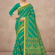 Pure Cotton Saree with Without Blouse for Premium Ethnic and Traditional Wear | TLS-PREETY SILK