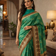 Contemporary Printed Saree with Blouse Piece for Premium Wear | RMF-BAHURANI VOL-6