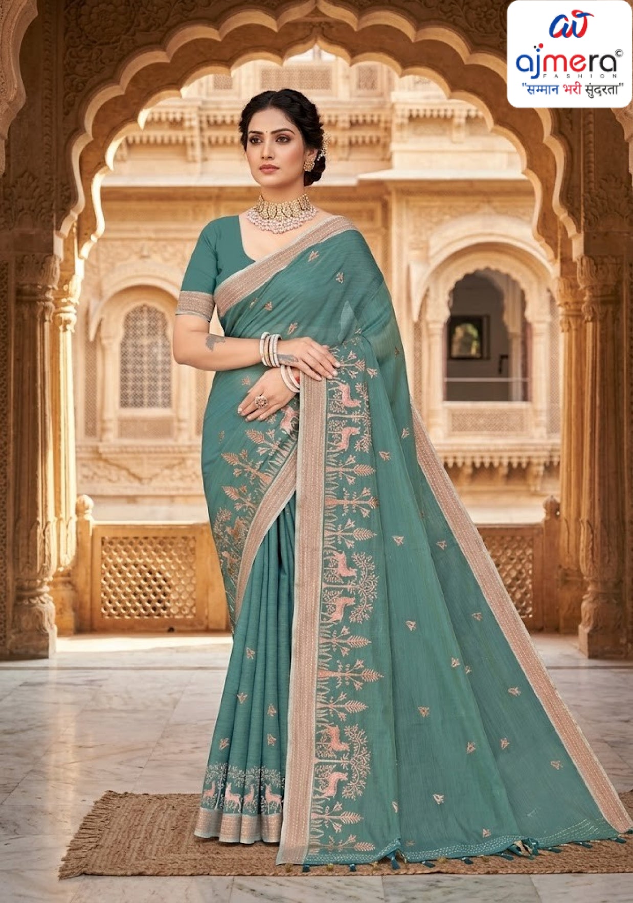 Fancy Cotton Saree with Blouse Piece for Premium Ethnic and Traditional Wear | PUT-NOORI
