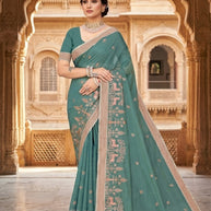 Fancy Cotton Saree with Blouse Piece for Premium Ethnic and Traditional Wear | PUT-NOORI
