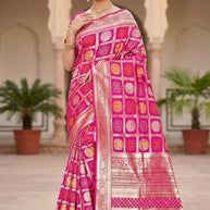 Rich Jacquard Silk Saree with Blouse Piece for Sophisticated Ethnic Style | TUL-PREM PAKHI SILK VOL-02