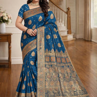 Grand Craft Jacquard Silk Saree With Blouse Piece | TUL-CLEAR SILK VOL-18