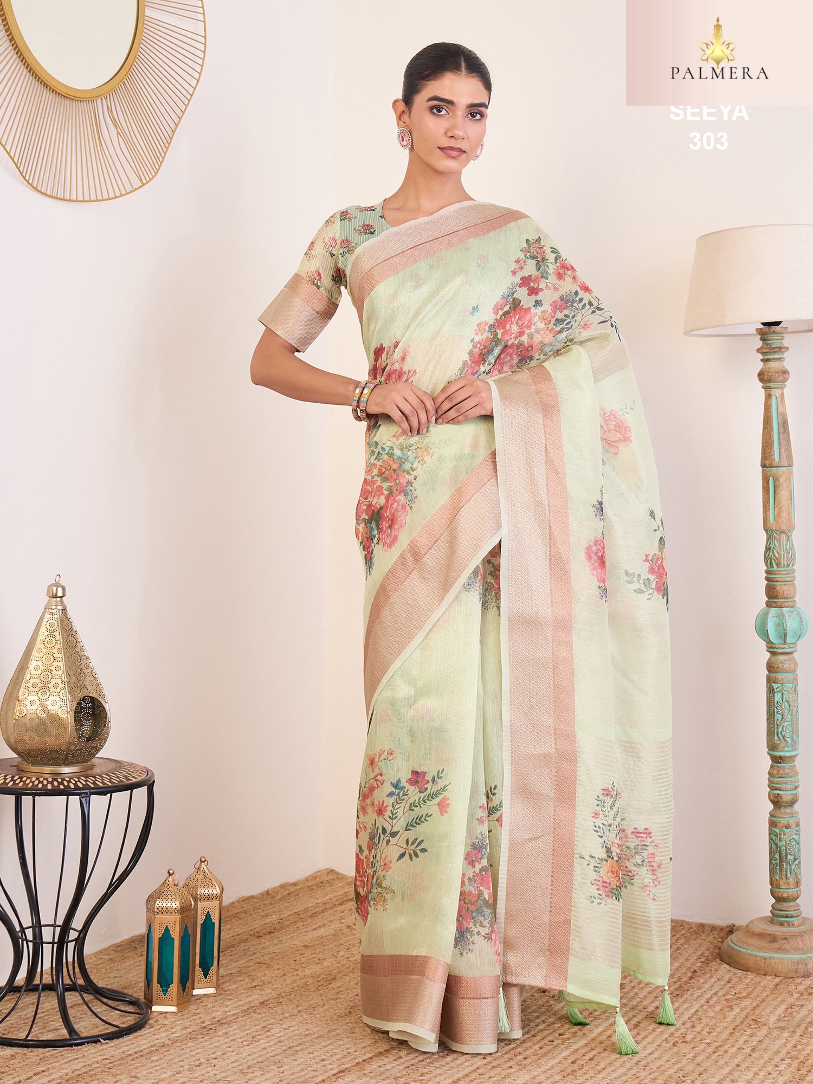 Palmera Saree Manufacturer and Palmera Saree Supplier | ALL-SEEYA VOL-03