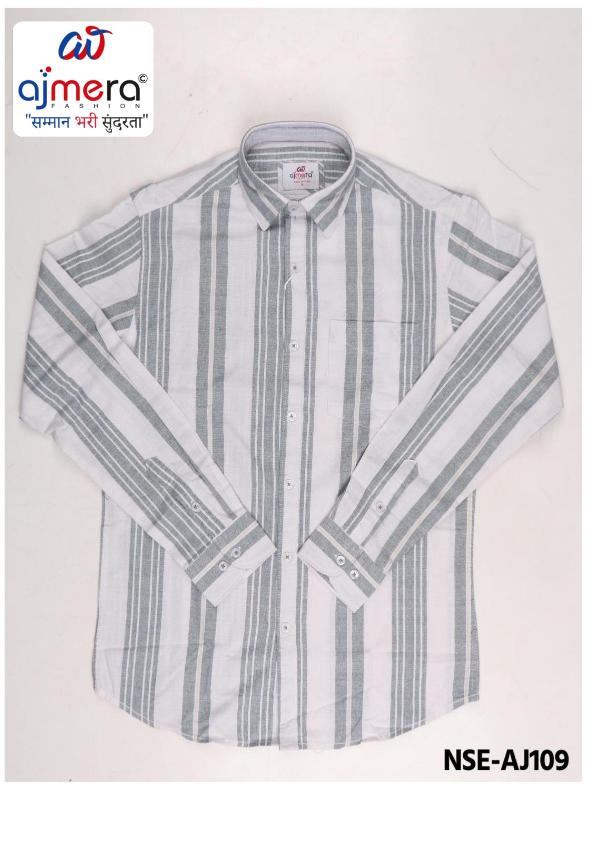 Mens Shirt B2B Supplier India | NSE-AJ109