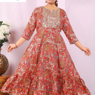 Designer Rayon Kurti for Women | JNF-GHERA KURTI RAYON