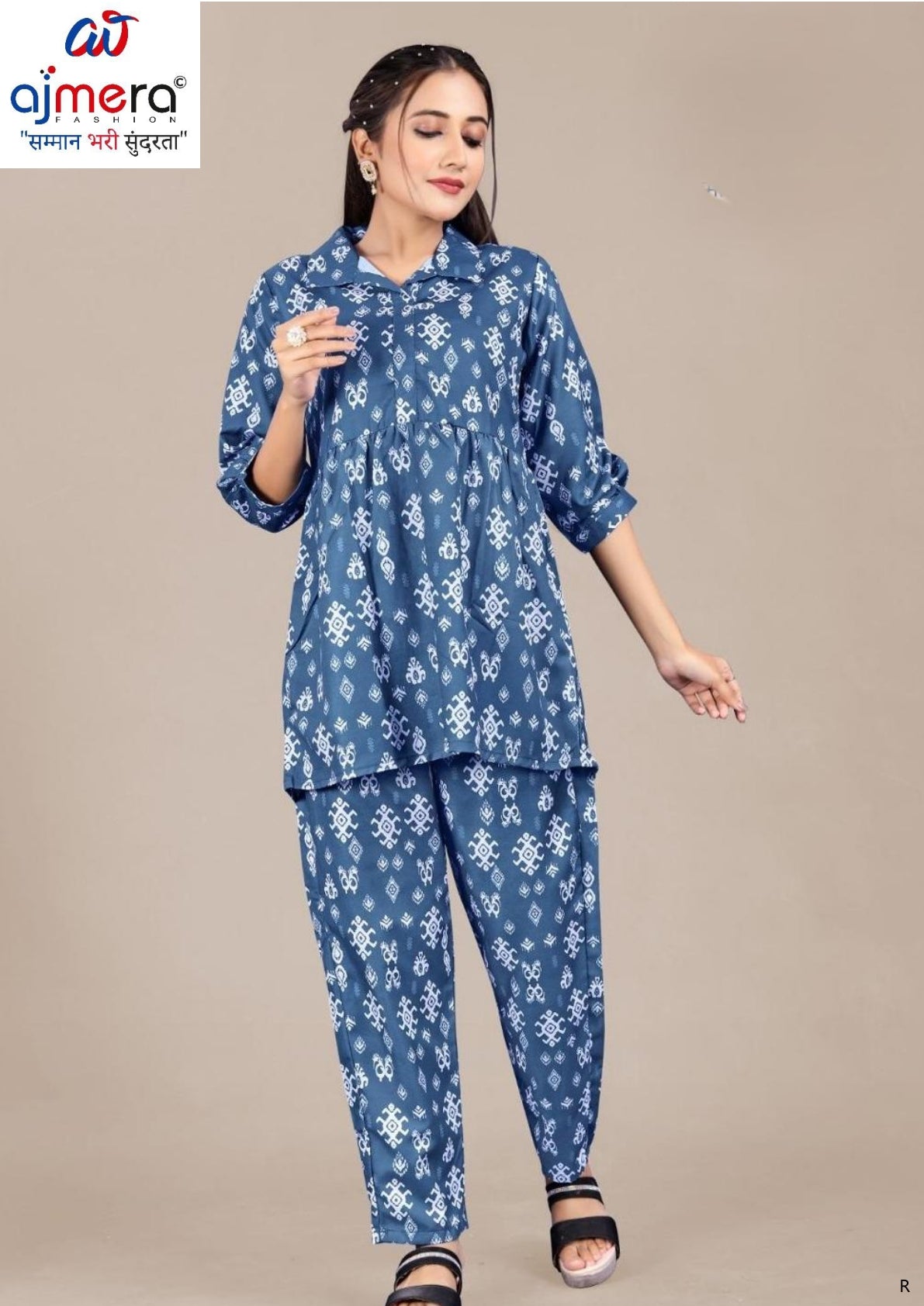 Designer Stylish Co-Ord Kurti Set for Women | GNC-HETALI