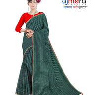 Beautiful Printed Saree with Blouse Piece for Cultural Celebrations  | TD-PUSHPA