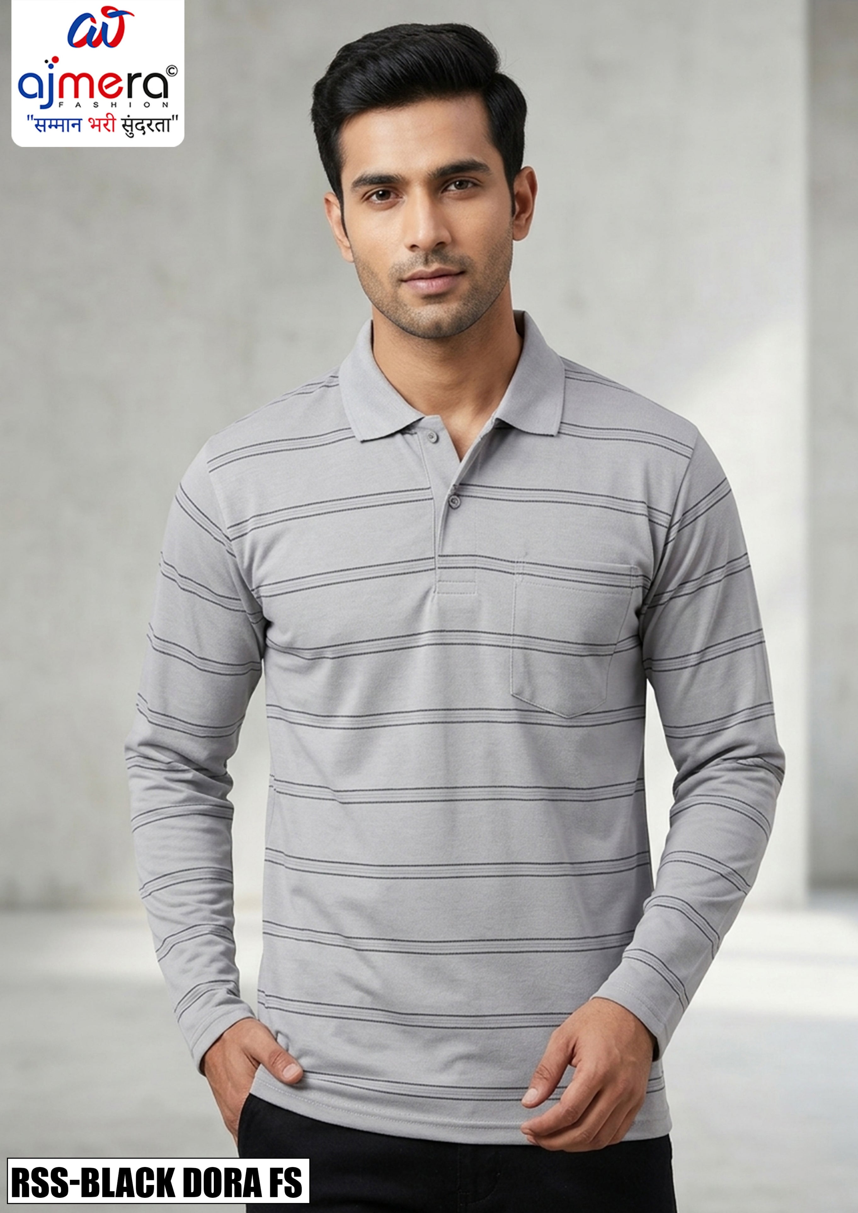 Premium Men's T-Shirt for Casual & Daily Wear | RSS-BLACK DORA FS