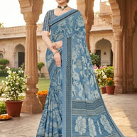 Graceful Printed Saree with Blouse Piece for Modern Ethnic Fashion | GLC-GOPALA