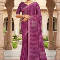 Stylish Printed Saree with Blouse Piece for Traditional Celebrations  | RDD-TANVI