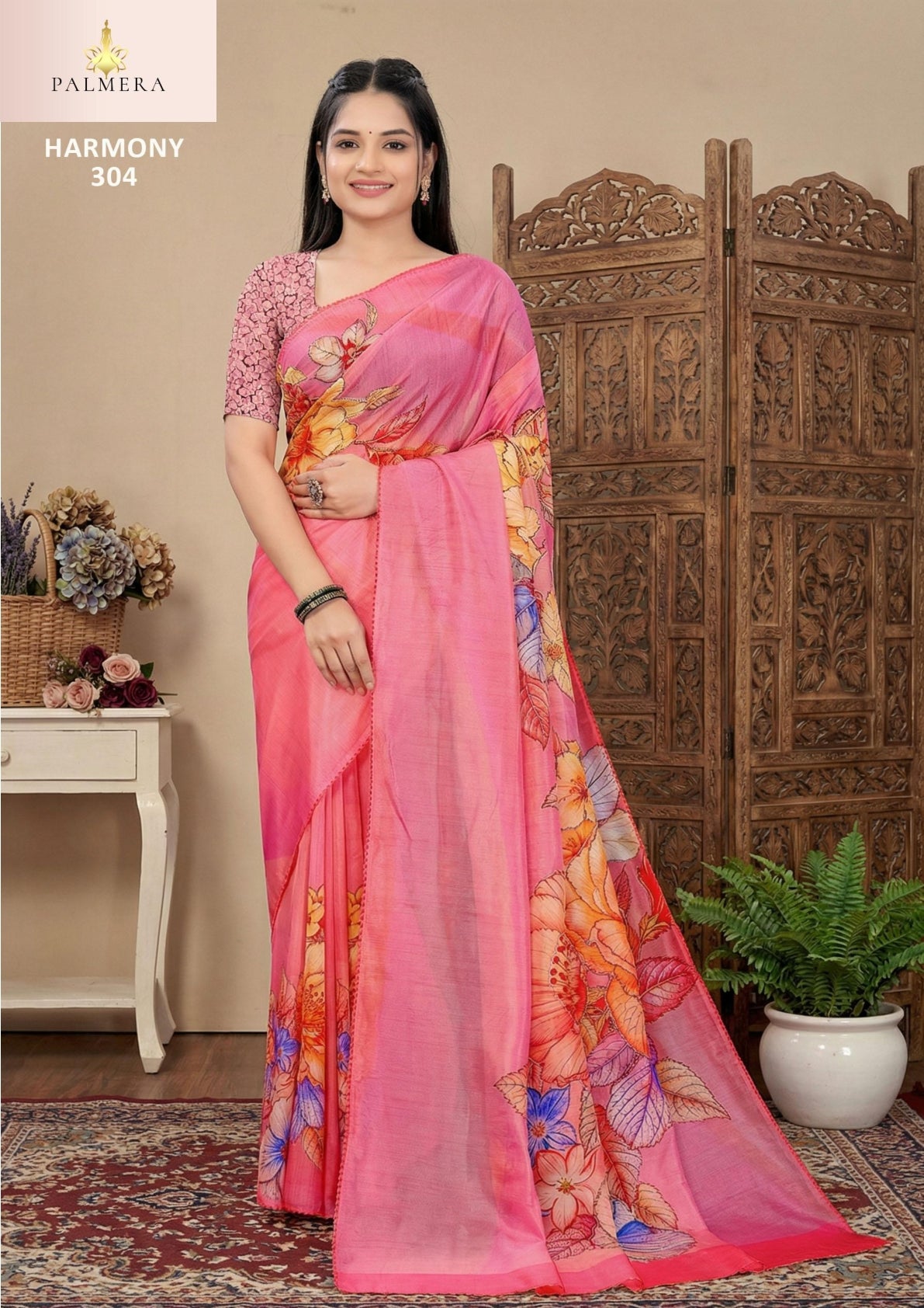 Harmony Organza Saree with Blouse for Premium Ethnic and Designer Wear | ALL-HARMONY VOL-03