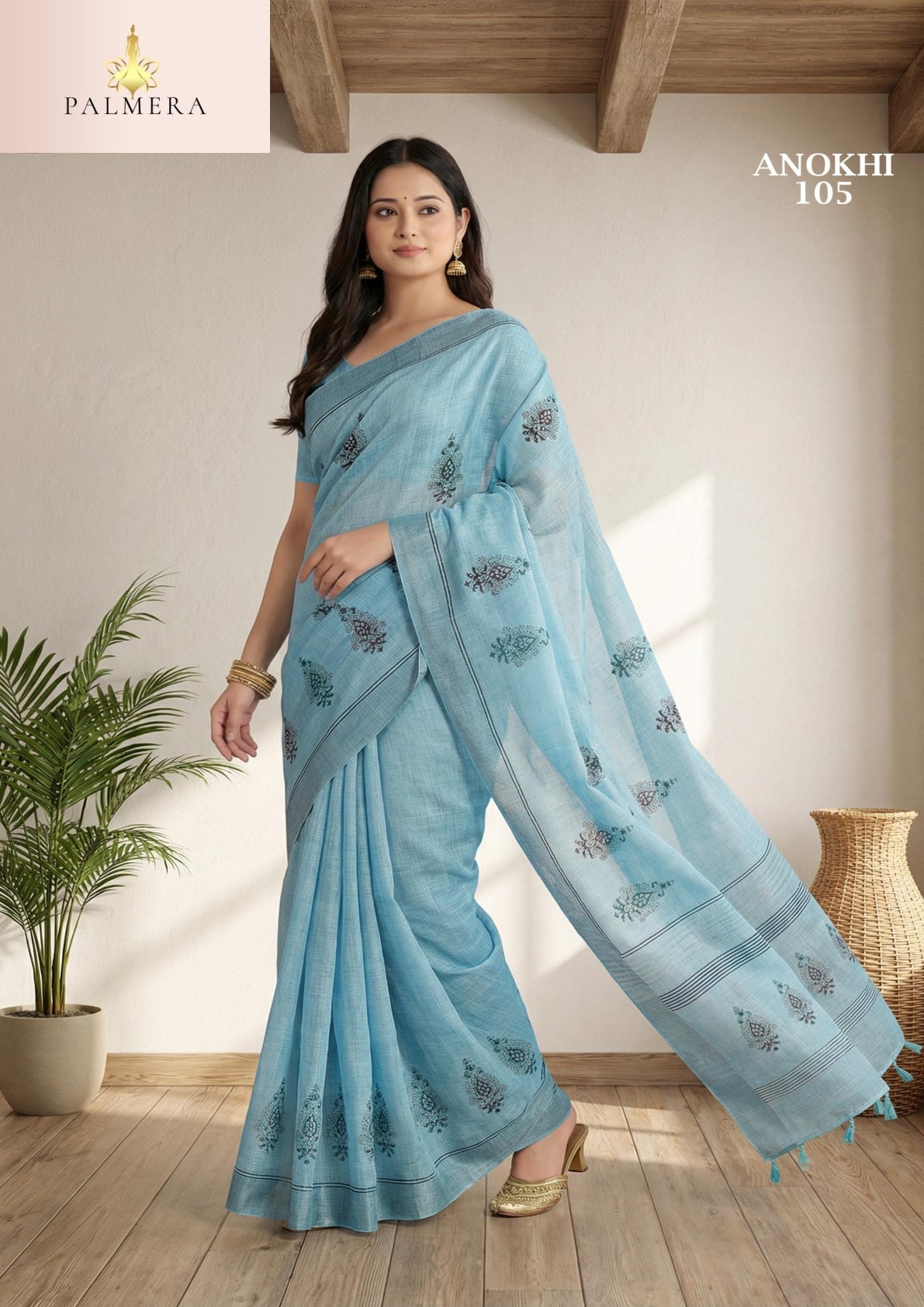 Anokhi Cotton Silk Saree with Blouse for Premium Ethnic Fashion | ALL-ANOKHI VOL-01