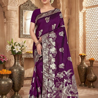 Modern Jacquard Silk Saree With Blouse Piece | TUL-HUMJOLI SILK VOL-25