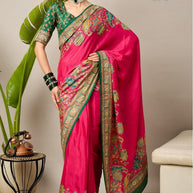Palmera Saree Manufacturer and Palmera Saree Supplier | ALL-NARMADA-119