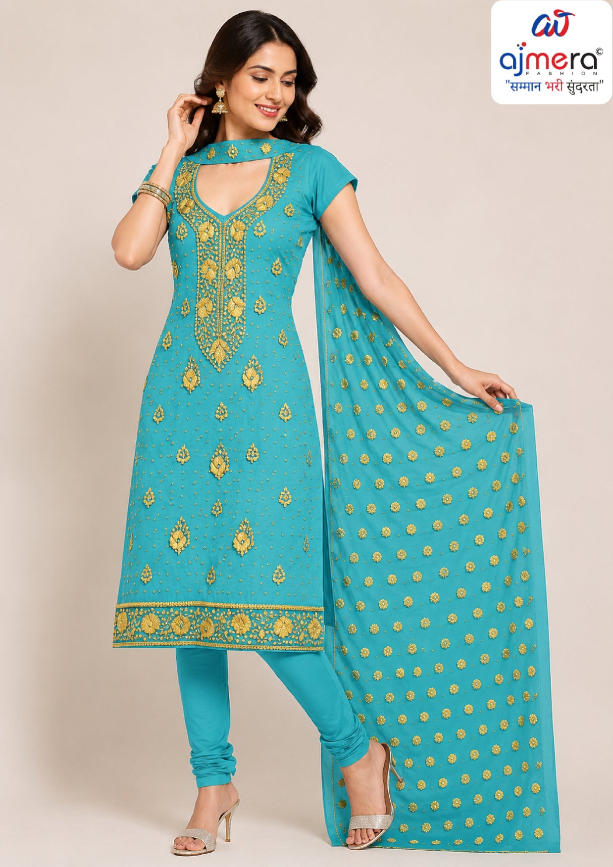 Premium Jaam Unstitched Suit Set | RPY-CHARGER-2