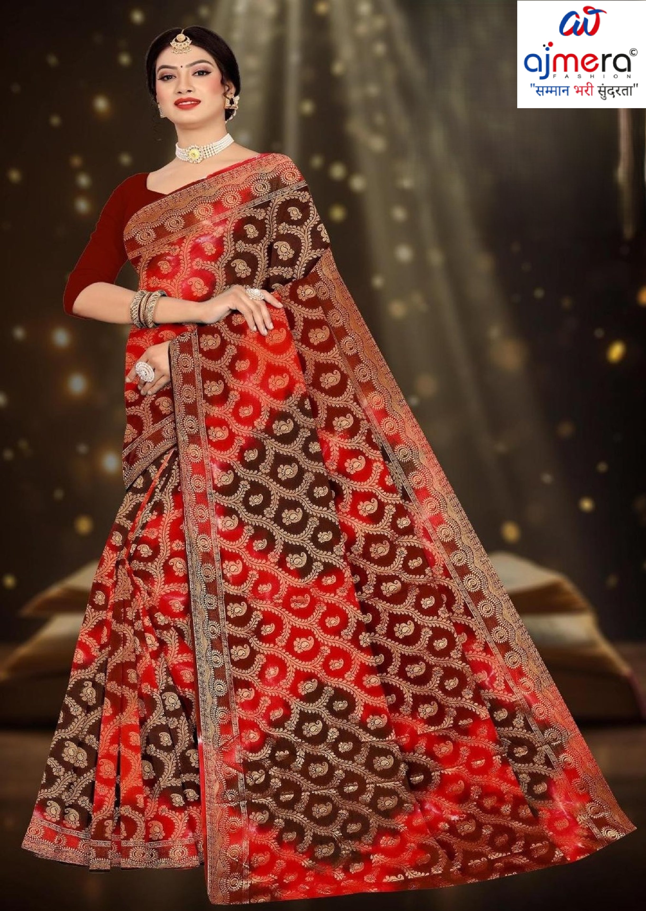 Pure Cotton Saree with Blouse Piece for Premium Ethnic and Traditional Wear | TLS-PINK LADY BP
