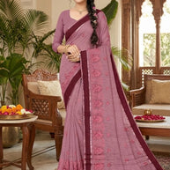 Designer Cotton Saree with Blouse Piece for Premium Ethnic and Traditional Wear | VKF-PAANBAHAR