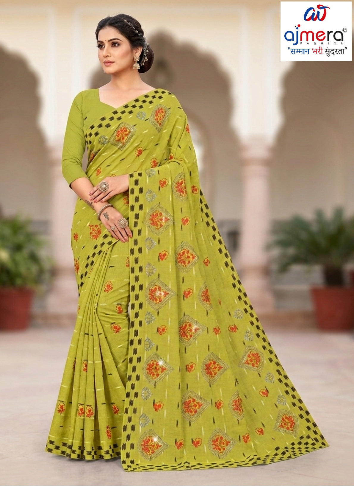 Handloom Cotton Saree with Without Blouse for Premium Ethnic and Traditional Wear | PJA-HETAL