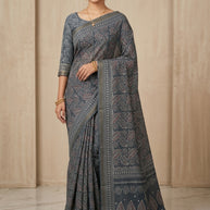 Digital Printed Saree with Blouse Piece for Premium Ethnic and Traditional Wear | STG-MALINI