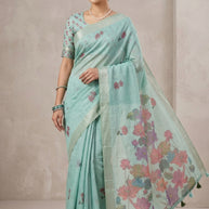 Luxury Craft Jacquard Silk Saree With Blouse Piece | ATN-USHA