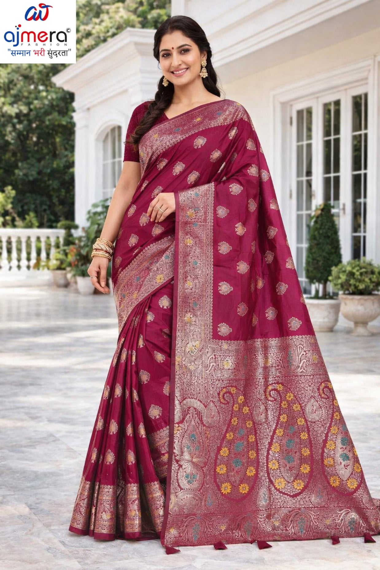 Fashionable Jacquard Silk Saree with Blouse Piece for Special Events | TUL-CLEAR SILK VOL-02