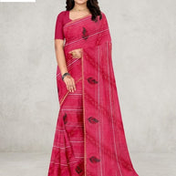 Premium Printed Saree with Matching Blouse Piece for Ethnic Elegance  | GPT-BIJLI-1
