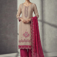 Premium Glass Organza Unstitched Suit Set | BKE-SHRISTY
