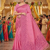 Graceful Rapier Silk Matching Saree With Blouse Piece | DBU-PYARI MUNGA VOL-2