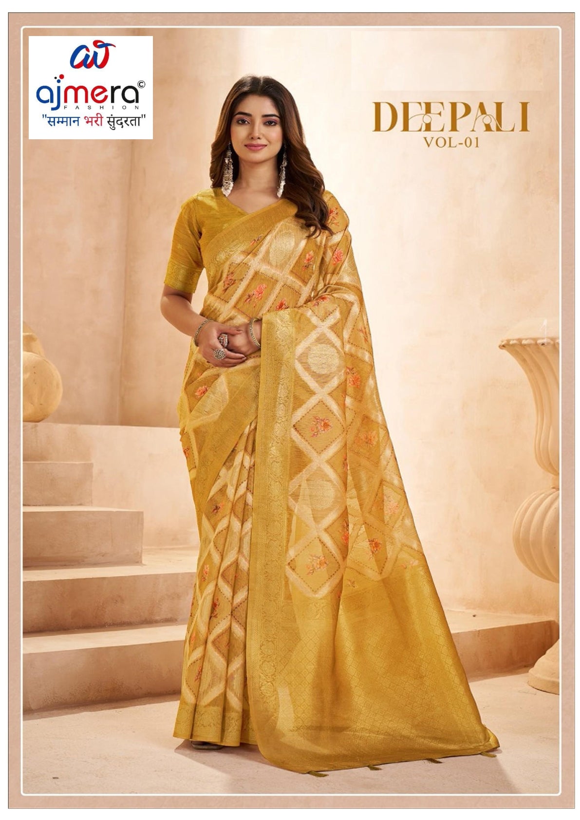 Beautiful Printed Saree with Blouse Piece for Cultural Celebrations | RMF-DEEPALI VOL-1