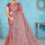 Chic Printed Saree with Blouse Piece for Sophisticated Ethnic Style | SNR-BEAUTY SILK