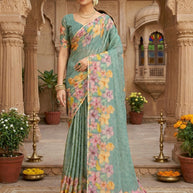 Trendy Printed Saree with Blouse Piece for Women’s Ethnic Wardrobe  | RMF-SAANVIKA VOL-2