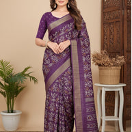 Silk Kota Silk Saree with Blouse for Premium Ethnic and Traditional Wear | ALL-HOLLAND SILK-124