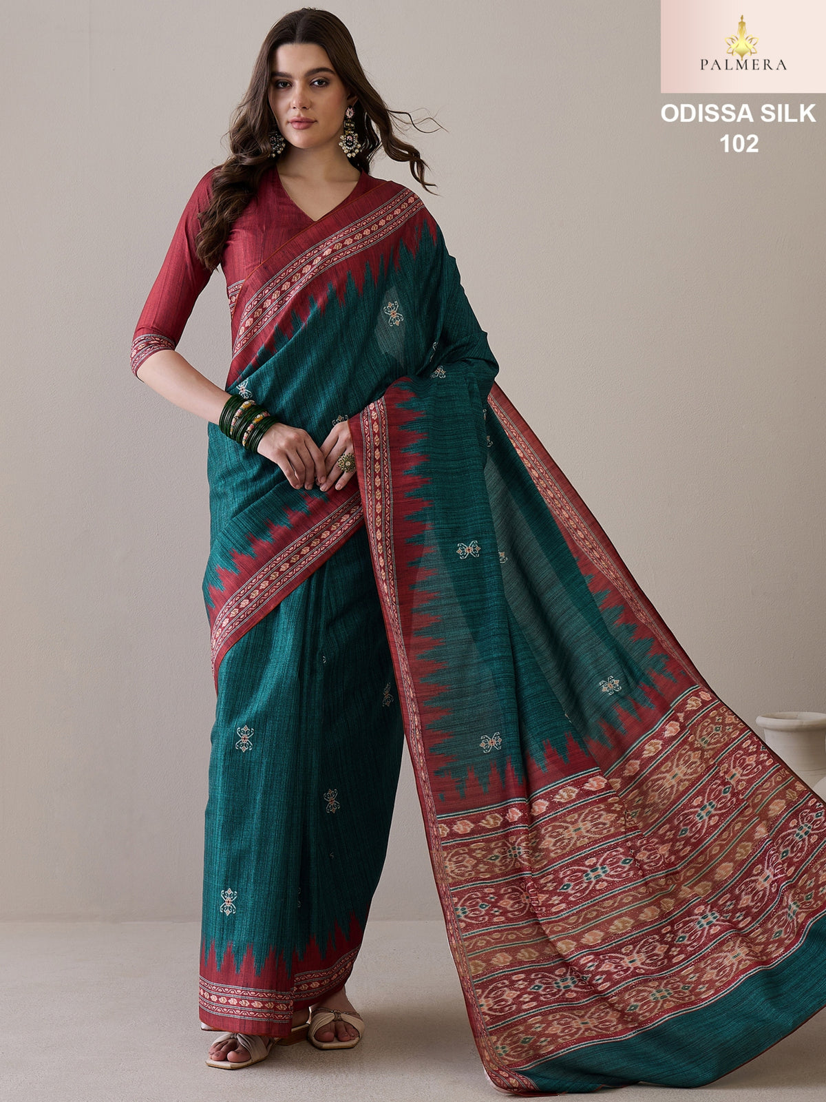 Palmera Saree Wholesaler and Palmera Saree Supplier | ALL-ODISSA SILK VOL-1