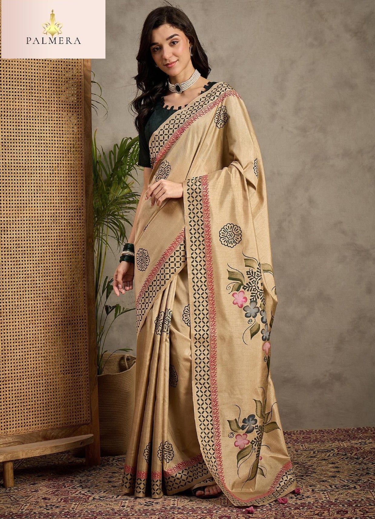 Palmera Saree Manufacturer and Palmera Saree Supplier | ALL-PANKHURI VOL-01