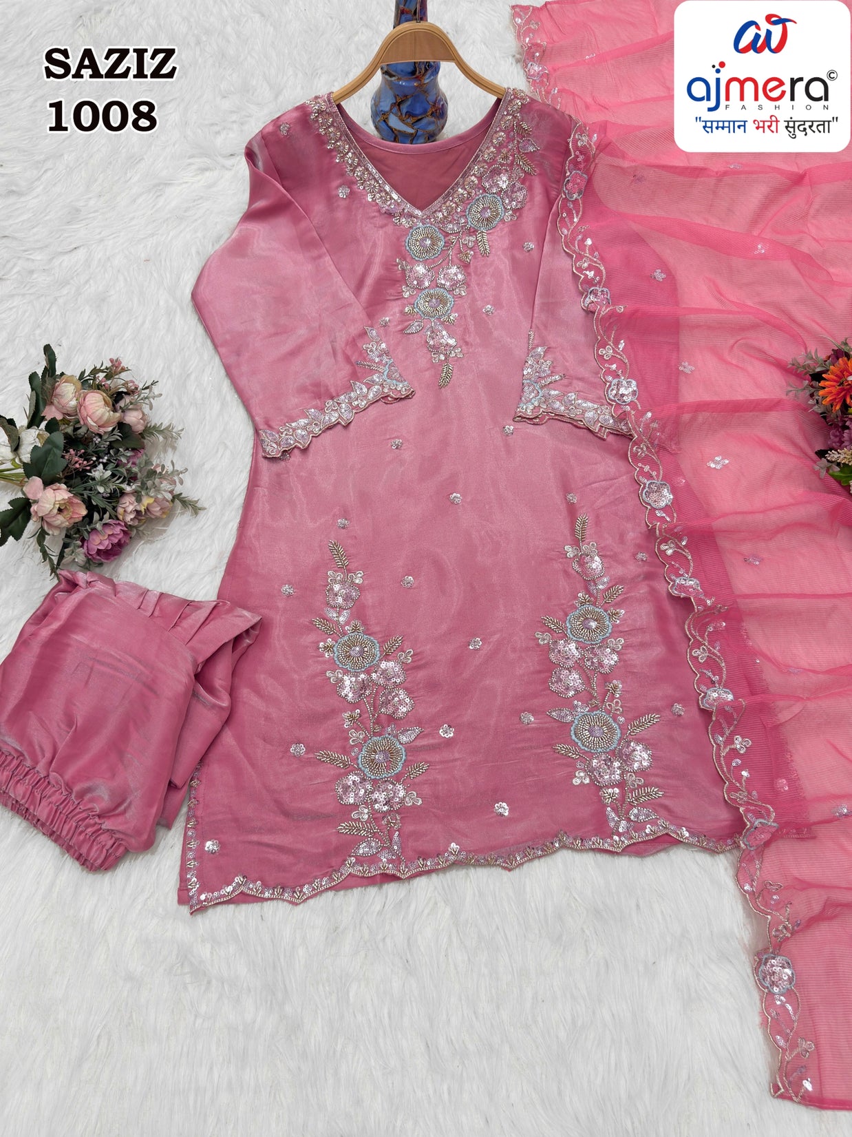 Designer Graceful Kurti Set for Women | TOS-SAZIZ