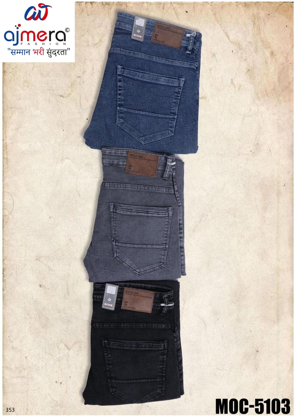 Premium Men's Jeans for Casual & Everyday Wear | MOC-5103