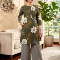 Designer Floral Style Kurti Set for Women | AAC-FLORA