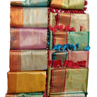 Premium Jacquard Silk Saree with Matching Blouse Piece for Ethnic Celebrations | WON-REWA TISSUE