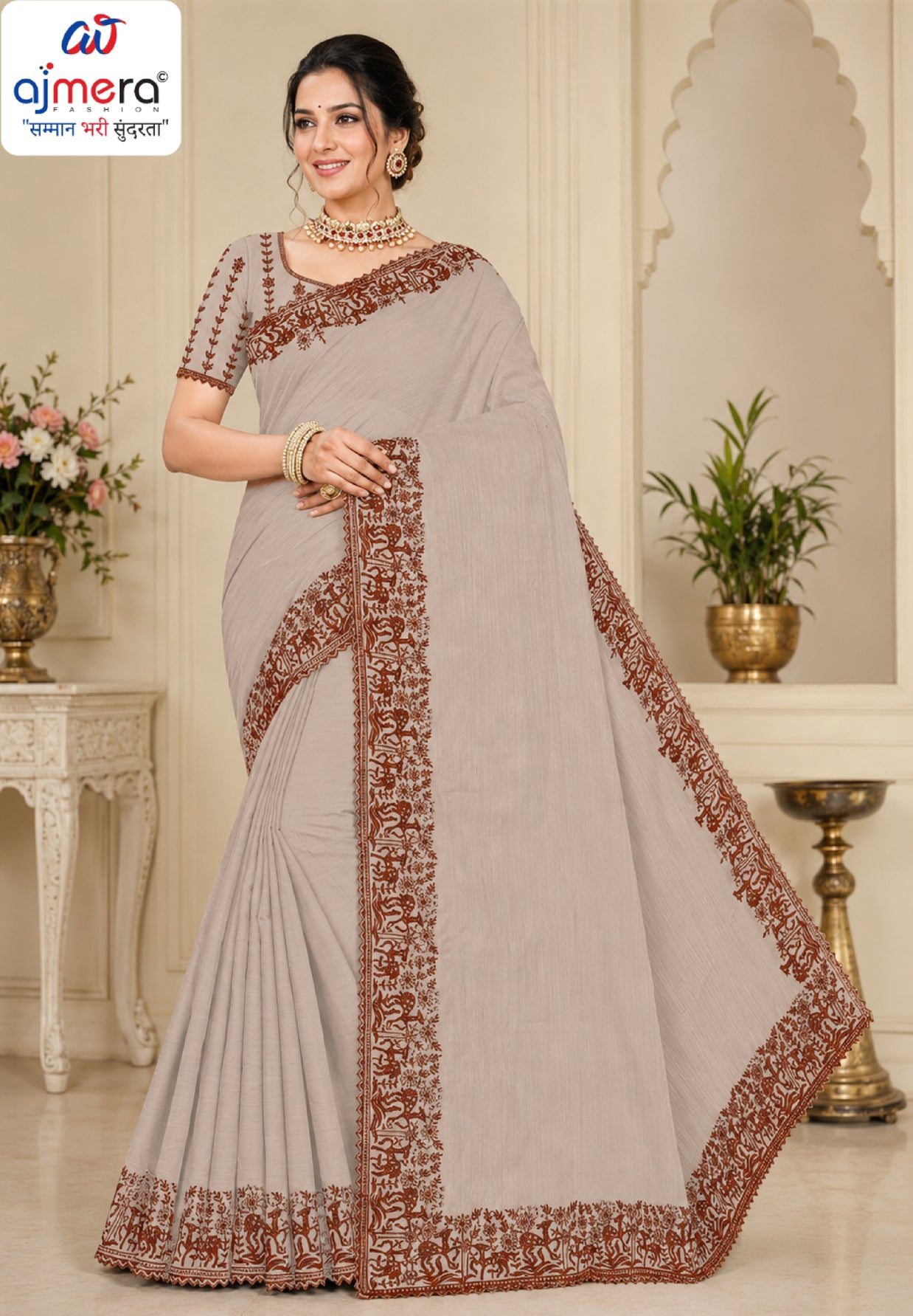 Wholesale Cotton Saree with Blouse Piece for Premium Ethnic and Traditional Wear | PUT-VIRASAT