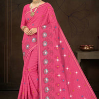 Designer Cotton Saree with Without Blouse for Premium Ethnic and Traditional Wear | PJA-CHANDRA KALA