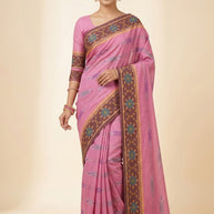 Handloom Cotton Saree with Without Blouse for Premium Ethnic and Traditional Wear | NDN-HANDLOOM SAREE-428