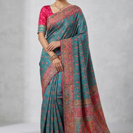 Rich Texture Jacquard Silk Saree With Blouse Piece | PGT-PRISHA