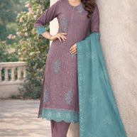 Luxury Organza Unstitched Suit Set | PCH-4620