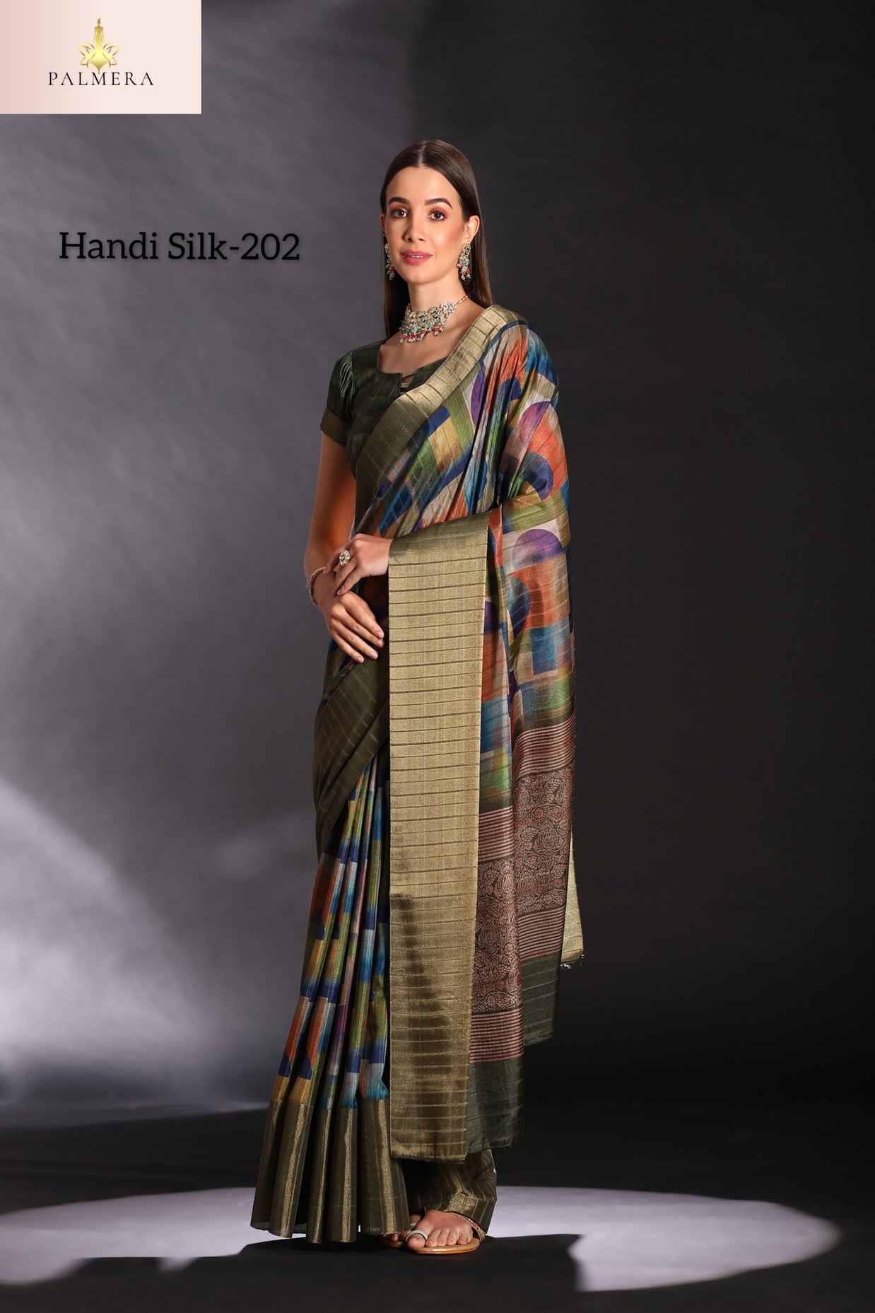 Handi Silk Handloom Silk Saree with Blouse for Premium Ethnic and Traditional Wear | ALL-HANDI SILK VOL-02
