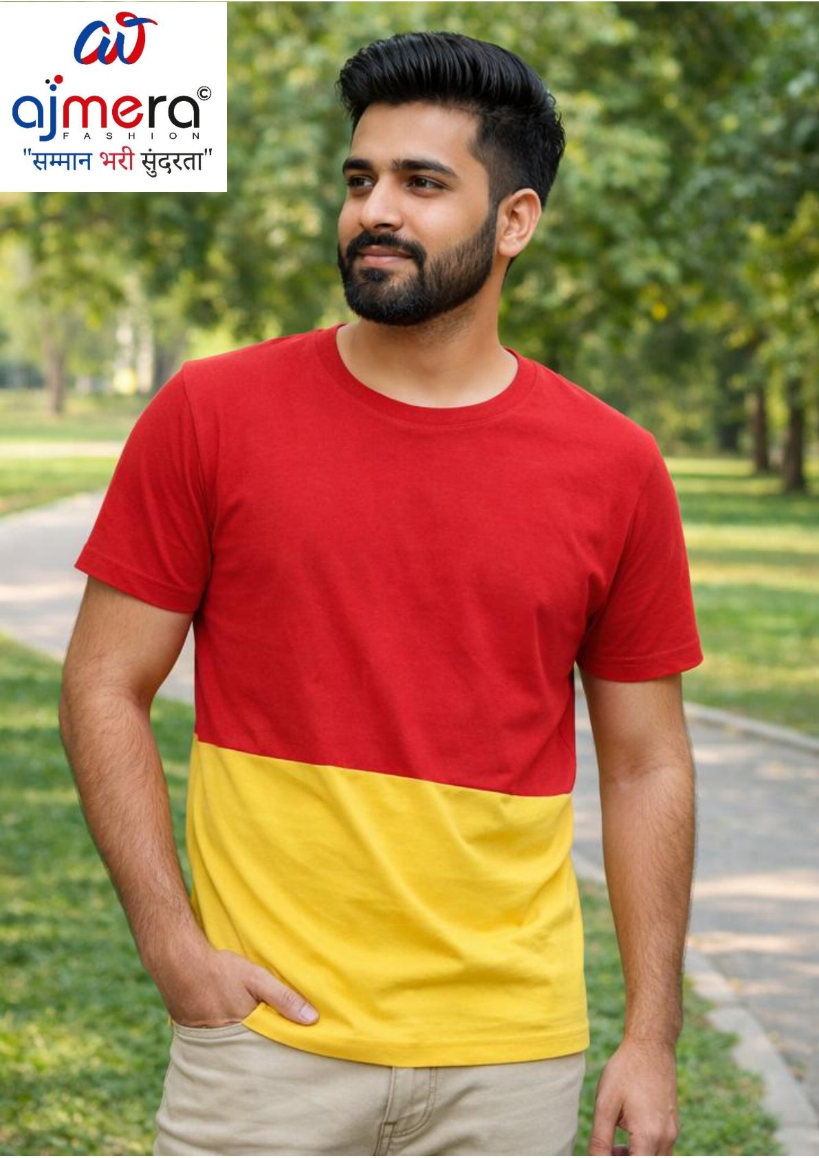 Mens Lycra T-Shirt Manufacturer India | RSS-LYCRA PATTA