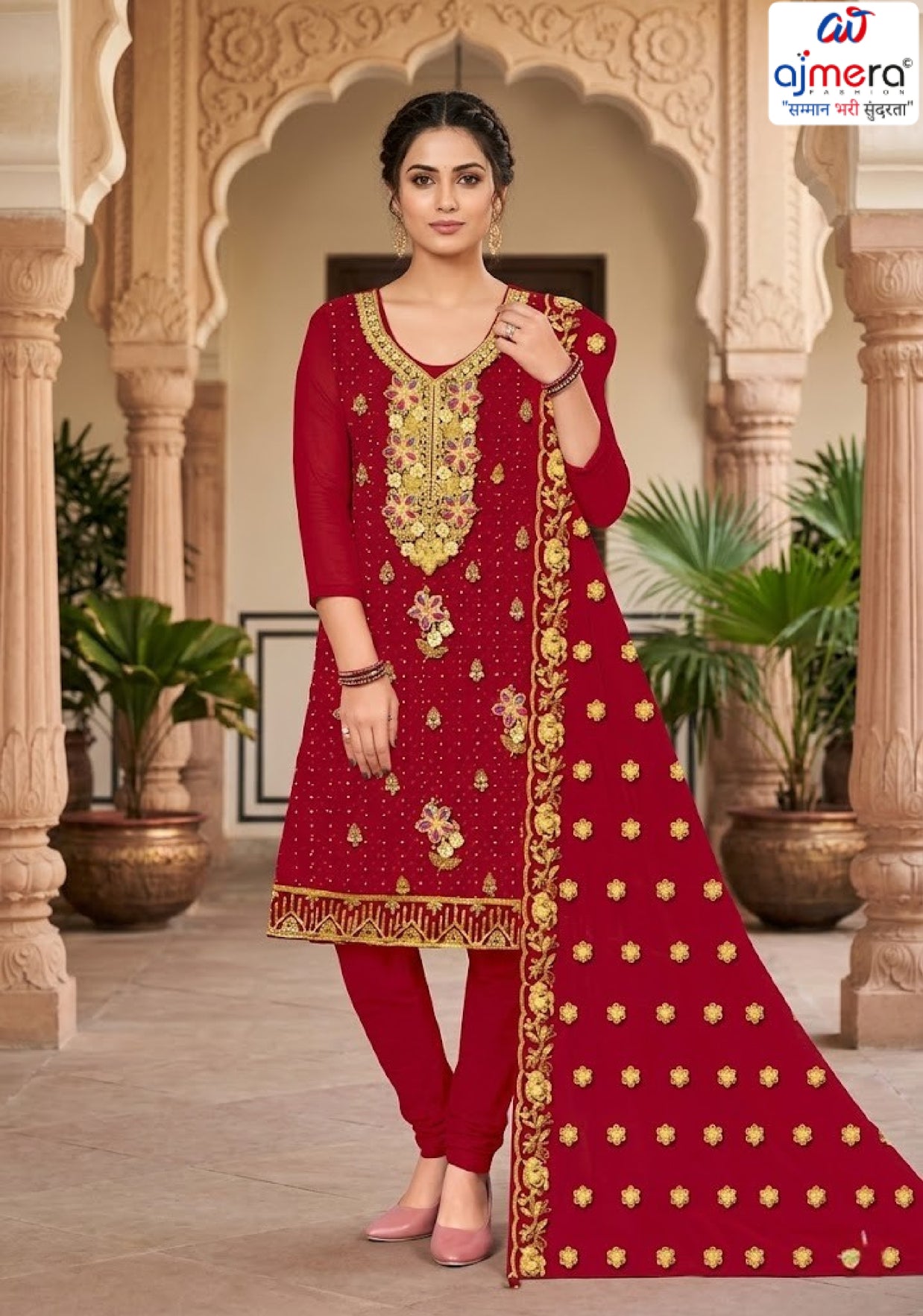 Classic Jaam Unstitched Suit Material | RPY-OFFICE TIME